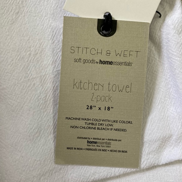 stitch & weft Kitchen Stitch And Weft Farmhouse Style Kitchen Towel